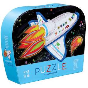 Crocodile Creek: Croc Creek Mini Puzzle Blast Off! 12 Pieces