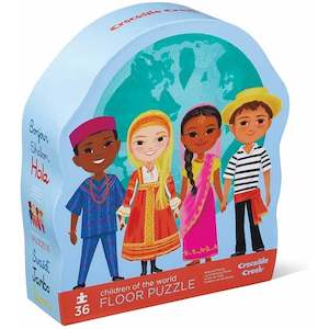 Croc Creek Floor Puzzle Children Of The World 36 Piece