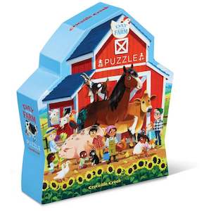 Crocodile Creek Day At The Museum Farm Puzzle 48p