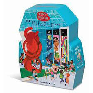 Croc Creek Shaped Puzzle Box 48Pc Museum-Art