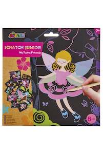 Avenir Junior Scratch Art My Fairy Friends