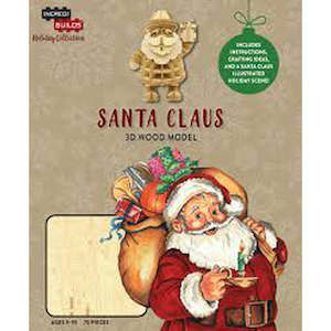 Games 1: Incredibuilds Christmas Holiday Collection Santa Claus