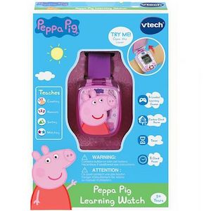 Vtech Peppa Pig Learning Watch Purple