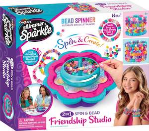 Shimmer N Sparkle: 2-N-1 Spin & Bead - Bracelet Studio