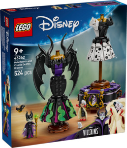 Disney: LEGO Disney 43262 Villains Maleficent's And Cruella De Vil's Dresses