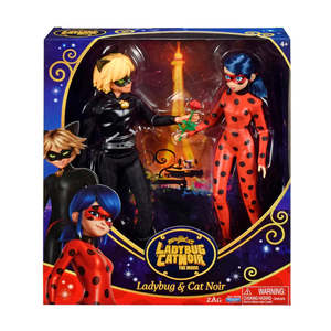 Miraculous The Movie: Ladybug & Cat Noir 11-Inch Doll