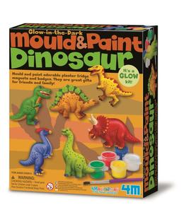 4M Mould & Paint Glow in the Dark - Dinosaur