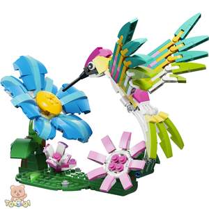 LEGO Creator 3-In-1 Wild Animals: Colourful Hummingbird 31384