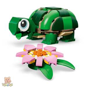 Creator: LEGO Creator 3-In-1 Turtle with a Water Lily Flower 31377