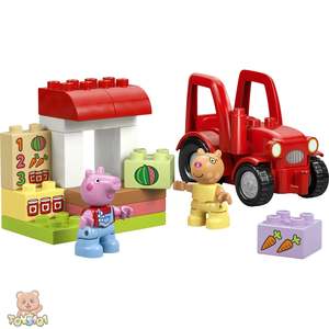 LEGO DUPLO Peppa Pig Tractor and Market 10468