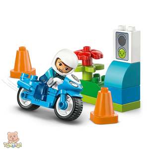 LEGO DUPLO Blue Police Motorcycle 10471