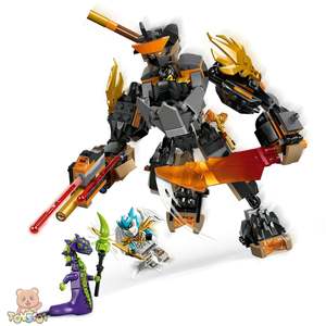 LEGO Ninjago Cole's Mission Mech & Dragon Zane 71854