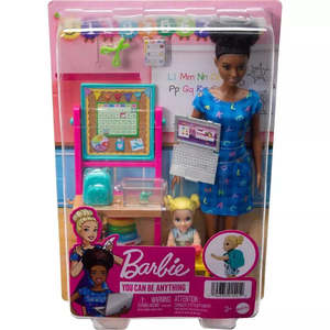Barbie: Barbie You Can Anything Preschool Teacher Brunette Doll