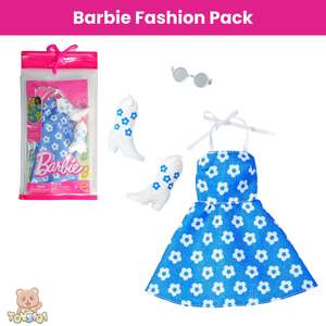 Dolls: Barbie Fashion Pack Blue Floral Sundress Outfit