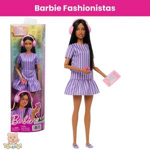 Barbie Fashionistas Doll #245 Autistic Doll with Straight Dark Hair
