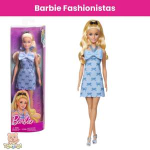Dolls: Barbie Fashionistas Doll #237 with Wavy Blonde Ponytail