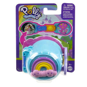 Dolls: Polly Pocket On The Go Fun Rainbow Clouds Play Set