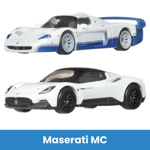 Hot Wheels: Hot Wheels Car Culture 2 Pack Maserati MC12 & Maserati MC20