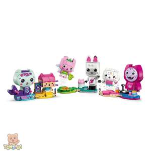 Gabbys Dollhouse: LEGO Gabby's Dollhouse Gabby's Brick-Built Cat Friends 11215