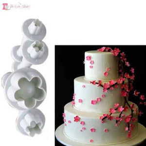 Products: Plum Flower Plunger Cutter Set