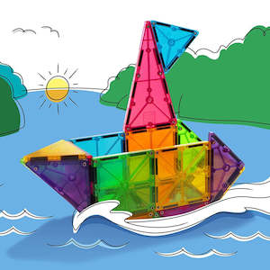 Magnetic Toys: Giromag 32 Pcs Magnetic Tiles Building Blocks