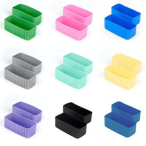Littile Lunch Box: Little Lunch Box Co Bento Cups Rectangle - Multiple colours