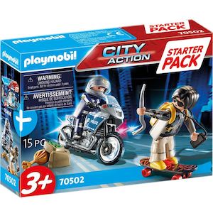 Playmobil: Playmobil Small Police Chase Starter Pack