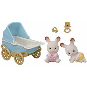 Sylvanian Families: Sylvanian Families Chocolate Rabbit Twins Set