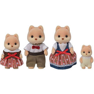 Wooden Train Set Car Play Set Train Set Toytime Nz: Sylvanian Families Caramel Dog Family