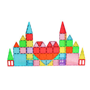 Magnetic Toys: Giromag 110pcs Magnetic Building Tiles
