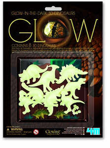 Dinosaur Collection: 4M: Glow In The Dark 3D Dinosaurs