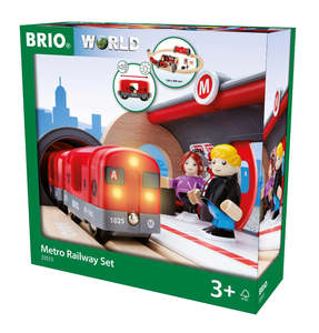 BRIO - Metro Railway Set 20 pieces