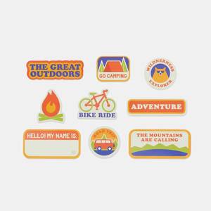 PlanetBox Mix & Match Magnets - Great Outdoors