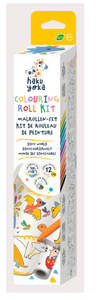 Lunchbox Accessories: Haku Yoka Colouring Roll Kit Dino World