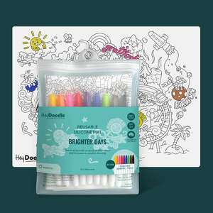 HeyDoodle - Brighter Days Large Colouring & Doodle Playmat
