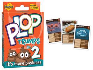Wooden Train Set Car Play Set Train Set Toytime Nz: Cheatwell Card Game - Plop Trumps No.2 Tuckbox