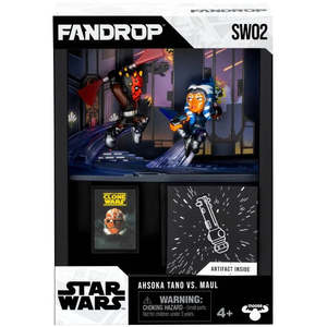 FANDROP Star Wars Figure Diorama (Darth Maul vs. Ahsoka Tano - The Clone Wars)