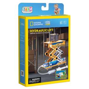 National Geographic Cubic Fun 3D Puzzle - Hydraulic Lift