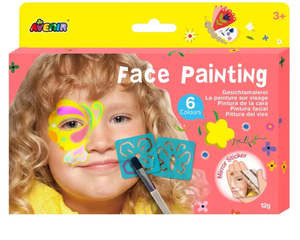 Avenir 6 Face Painting - Yellow