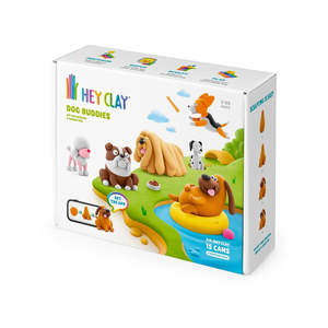 Toys Under 20: Hey Clay - Dog Buddies  (15 Cans)
