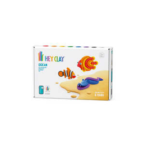 Hey Clay Ocean - Clownfish, Discus Fish & Eel