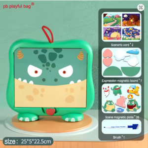 Magnetic Toys: Multi-Function Magnetic Whiteboard Puzzle & Graphic Tablet Writing Gift Games for Kids