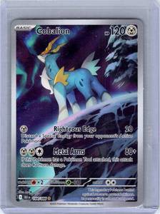 Toys Under 60: Pokemon Single Cobalion Black Bolt Illustration Rare 144/086