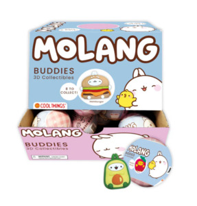 2 4 Years: 3D Figurines- Molang Buddies Besties Capsule
