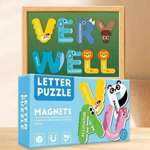Magnetic Toys: Magnet Puzzle – Letter