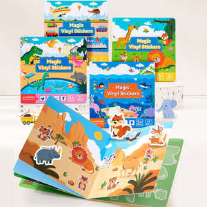 Sales: Reusable Sticker Book Educational Activity Book