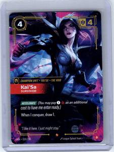 Toys Over 80: Riftbound Single Kai'Sa - Survivor Origins Epic 039/298