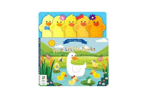 Hinkler Five Little Ducks Finger Puppet Book