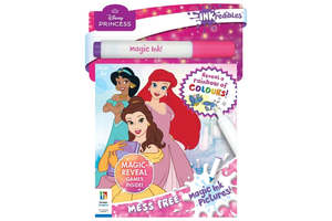 2 4 Years: Inkredibles Magic Ink with Press Out Characters - Disney Princess