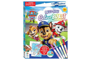 2 4 Years: Inkredibles Paw Patrol Mess-Free ColourBurst Activity Kit (Copy)